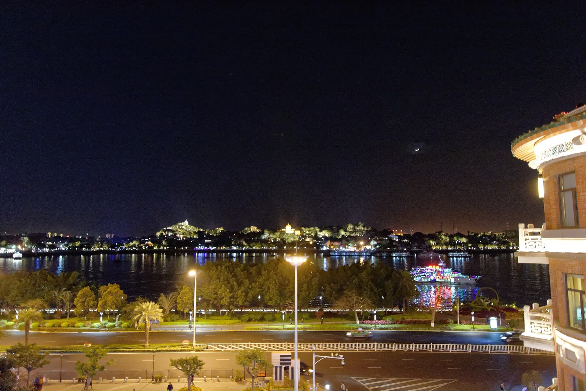 Gulangyu Island seen across the water from Xiamen